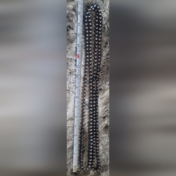 Opera vintage strand of cultured freshwater pearls... - Picture 6 of 6